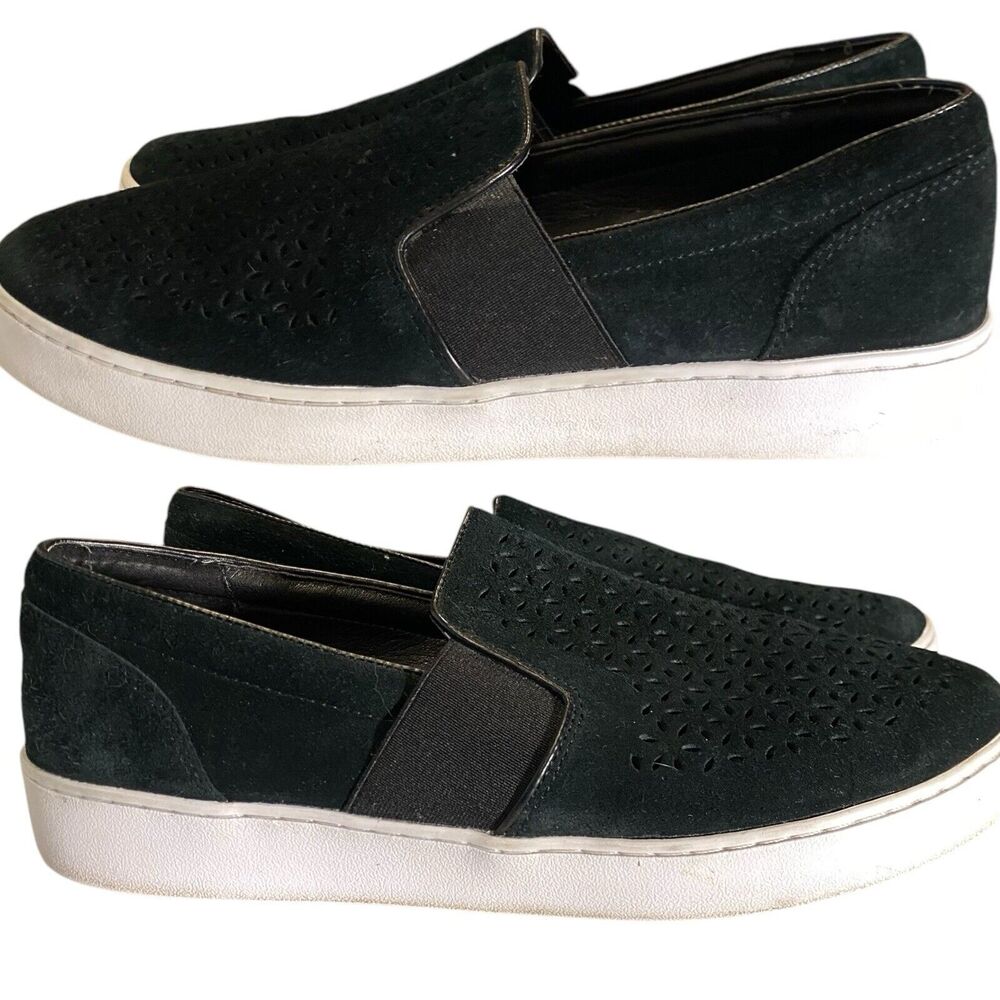 Vionic Kani Suede Slip On Shoes 9.5 Comfort Minimalist Classic Office Lagom Walk - Picture 5 of 11